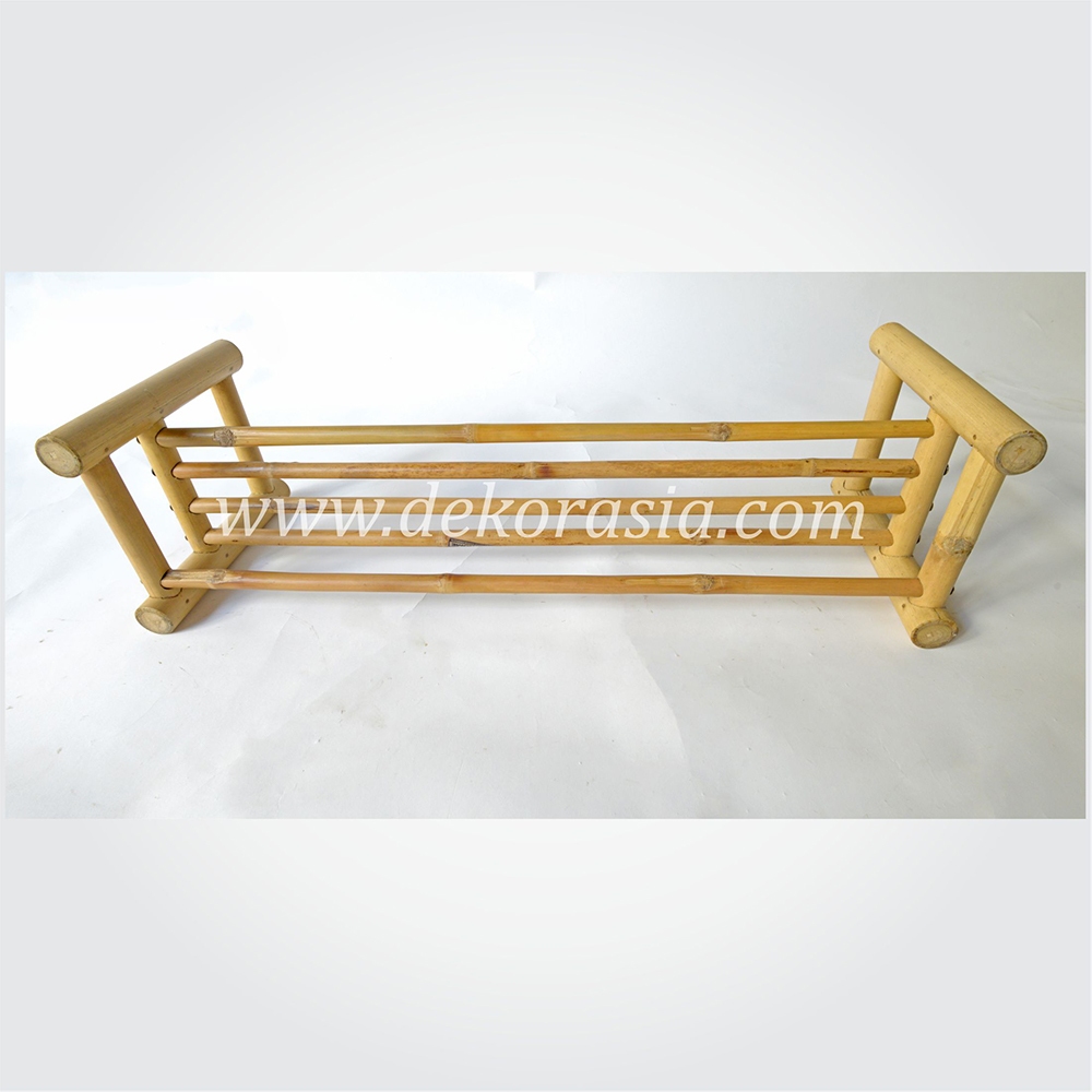 Bamboo Wall Shelf Eco Friendly Bamboo Living Room Furniture - Image 2