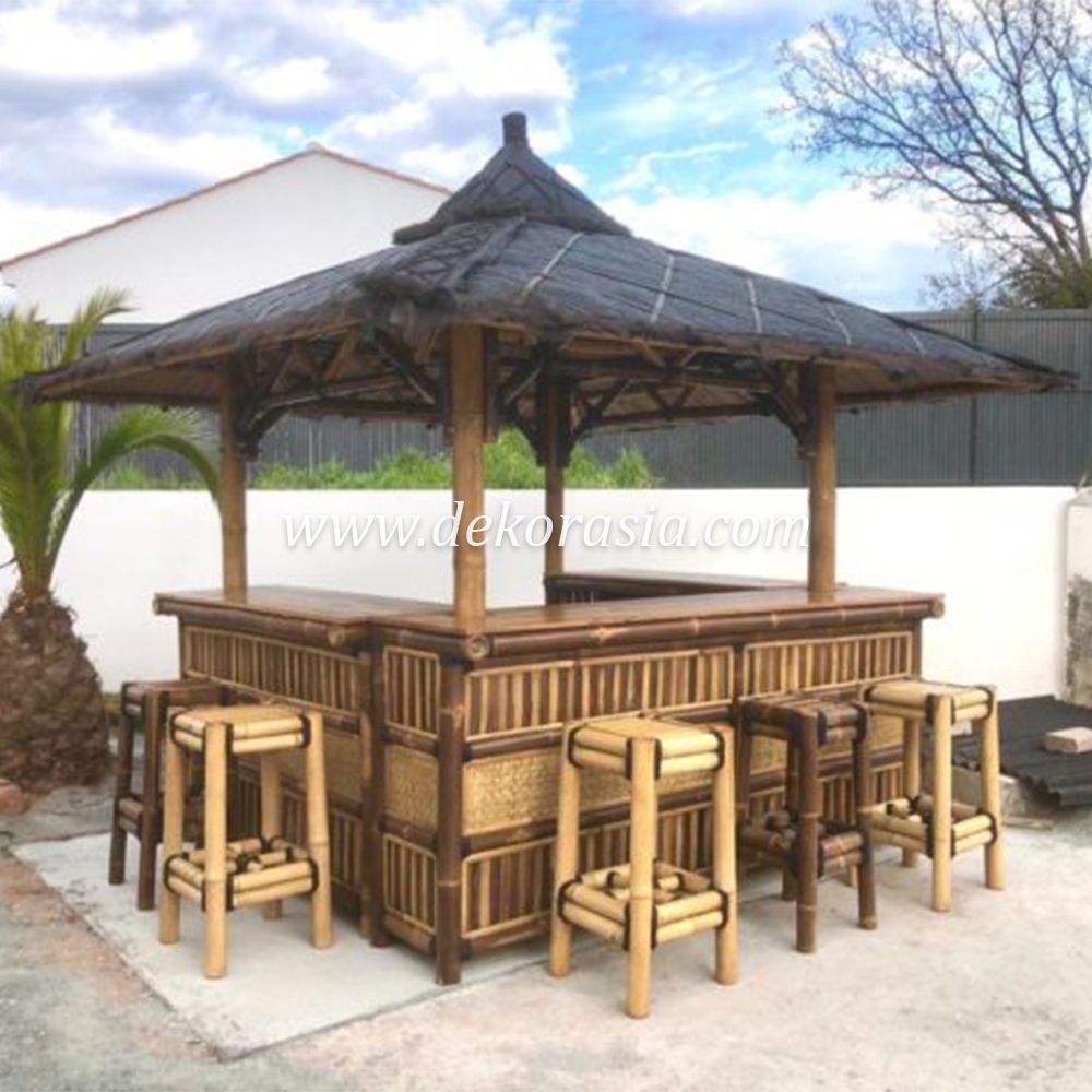 Bamboo Gazebo for Home Garden, Bamboo Gazebo Outdoor - Image 3