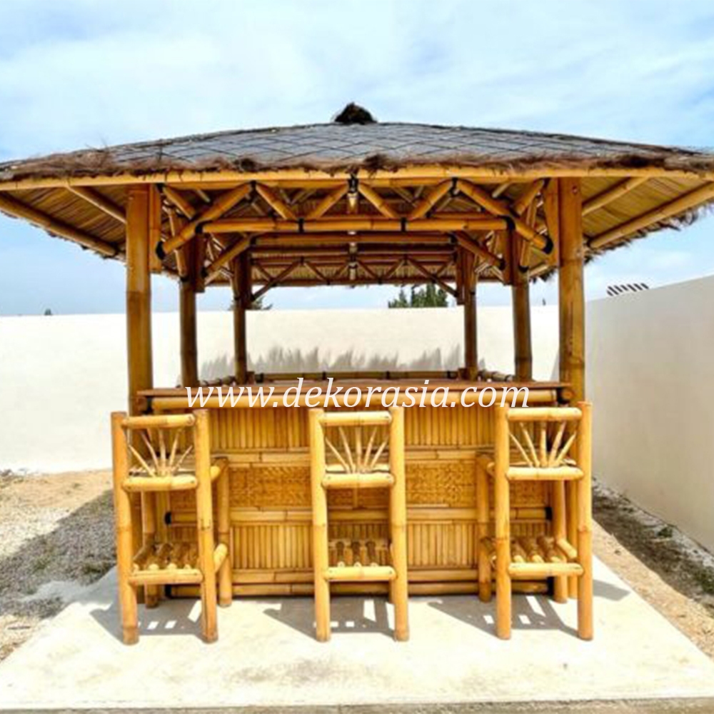 Bamboo Gazebo for Home Garden, Bamboo Gazebo Outdoor - Image 4