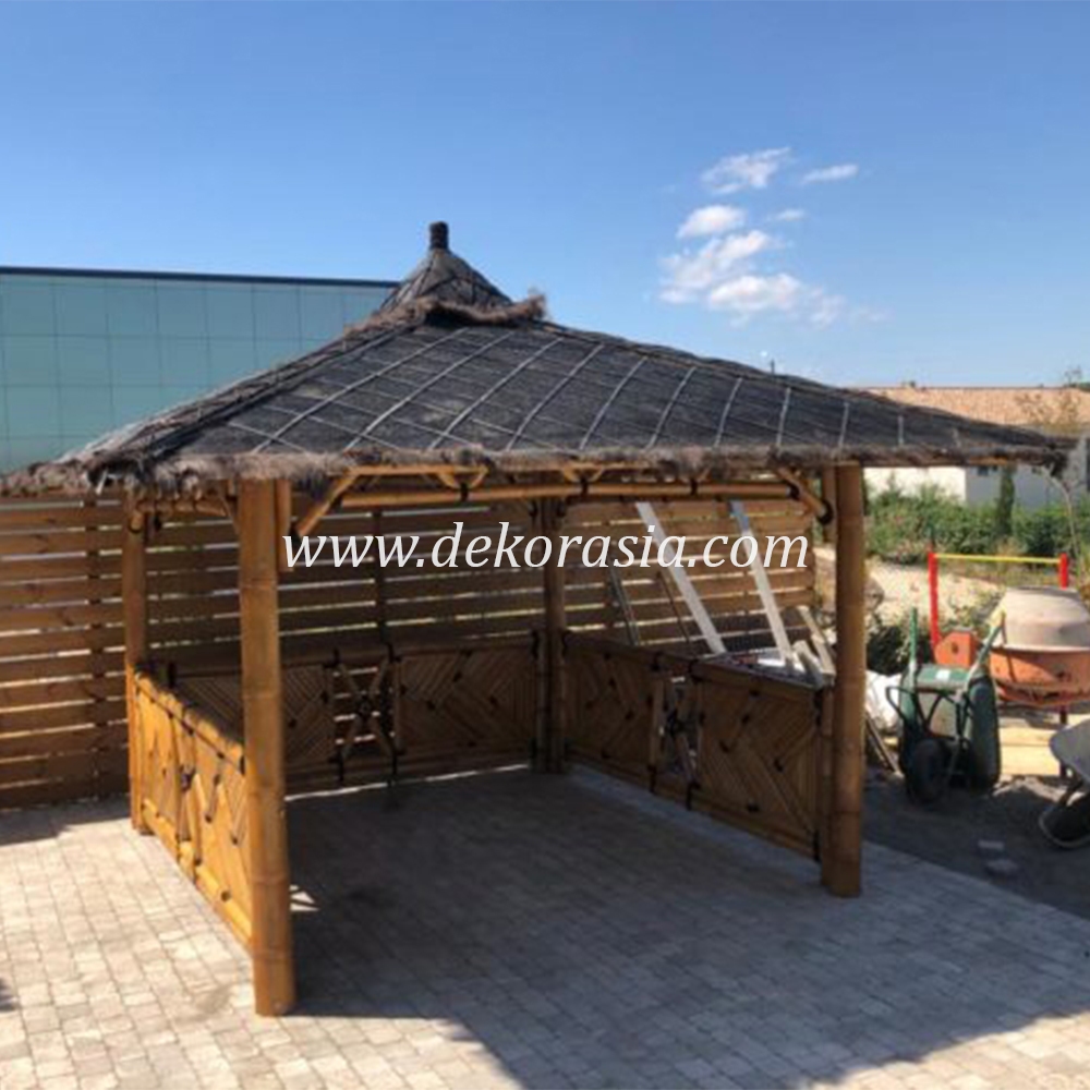 Bamboo Gazebo for Home Garden, Bamboo Gazebo Outdoor - Image 2