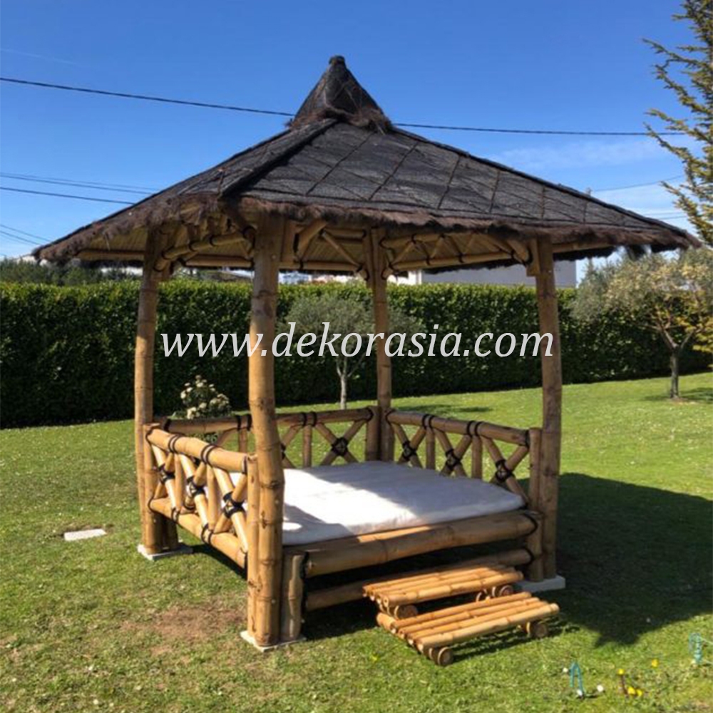 Bamboo Gazebo for Home Garden, Bamboo Gazebo Outdoor - Image 3